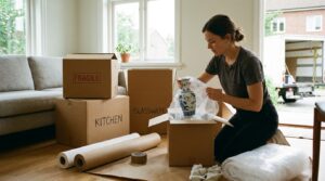 Prepare Fragile Items for a Long-Distance Move
